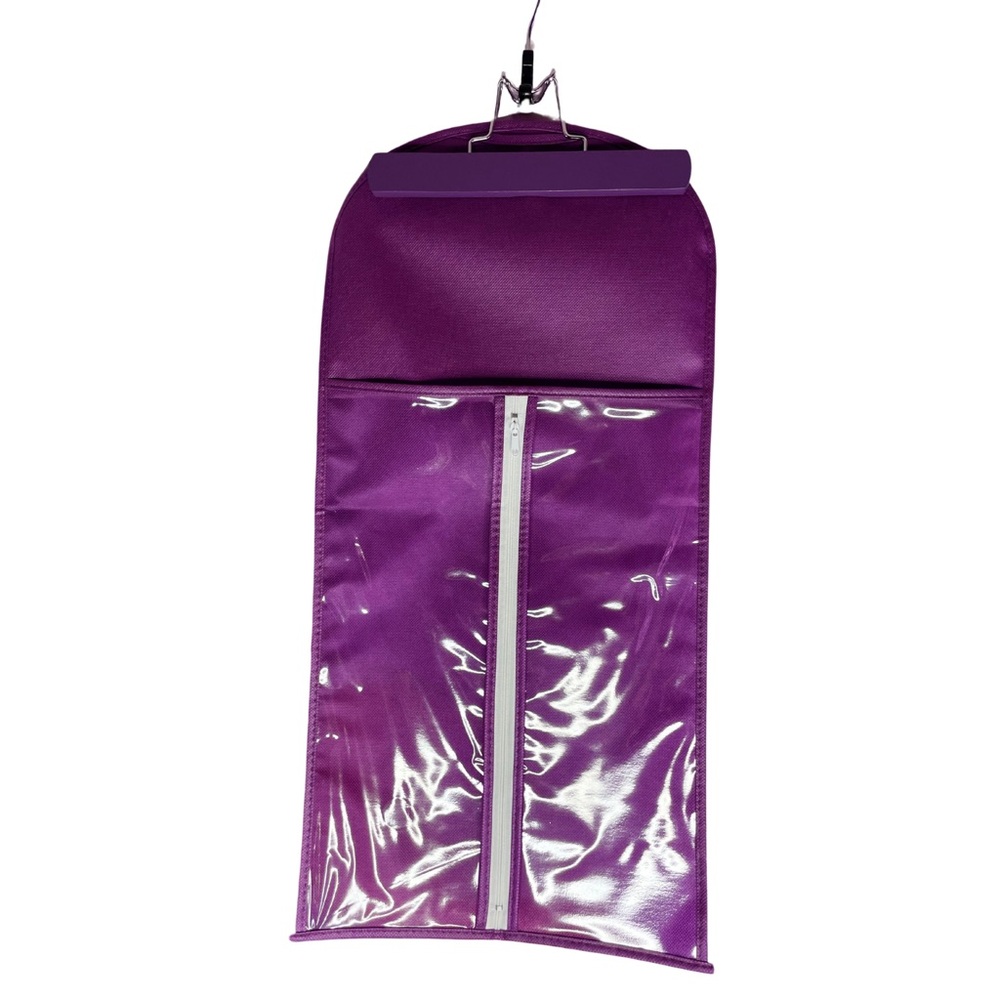 Portable Wig Storage Bag Hair Extension Bag with Hanger, Waterproof